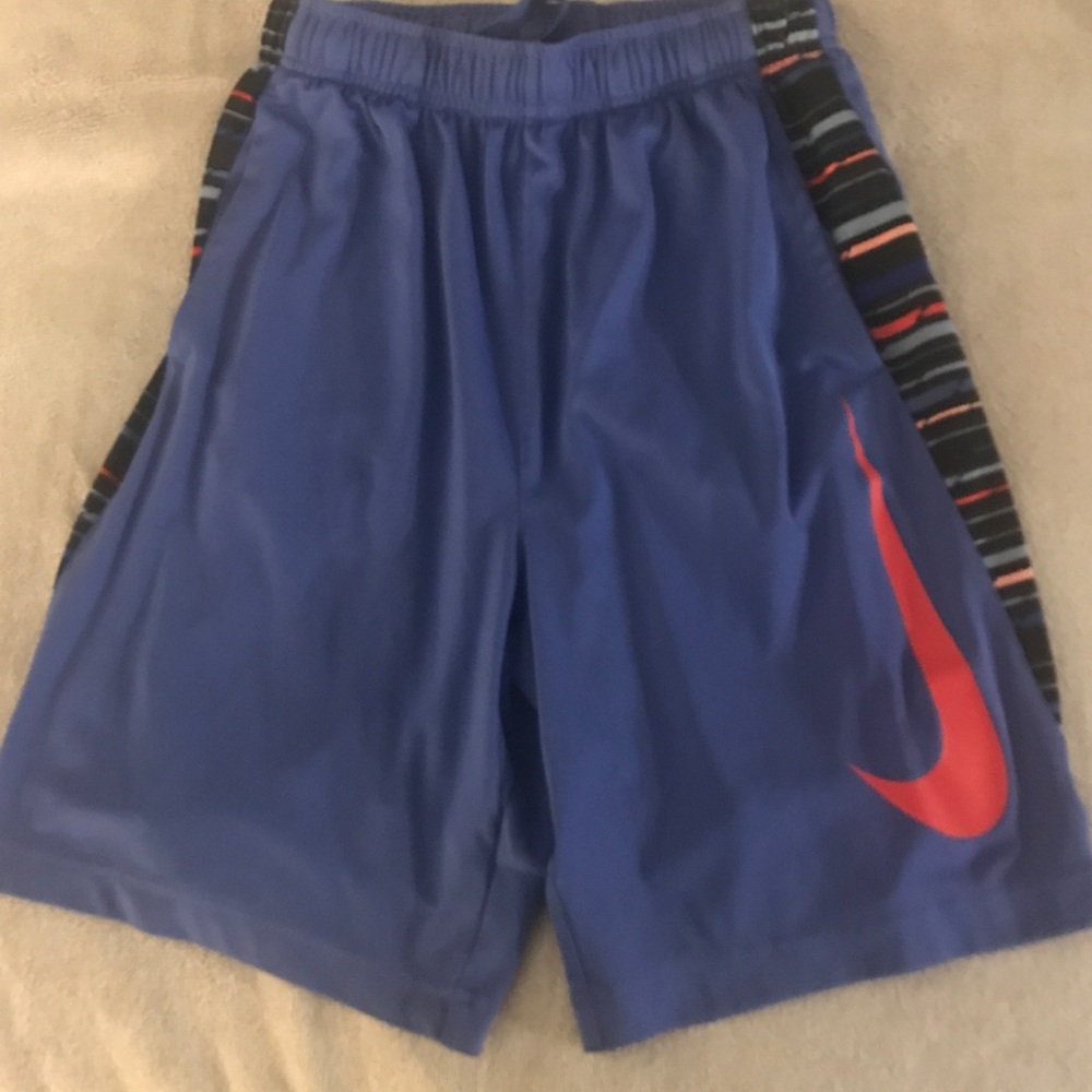 Nike blue shorts